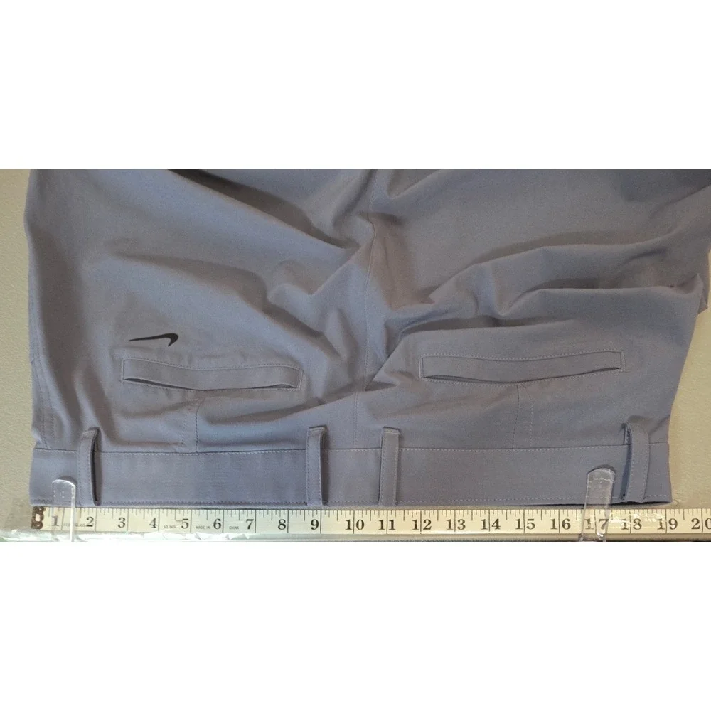 NIKE Mens 36 Tour Repel Golf Jogger Pants Purple Gray